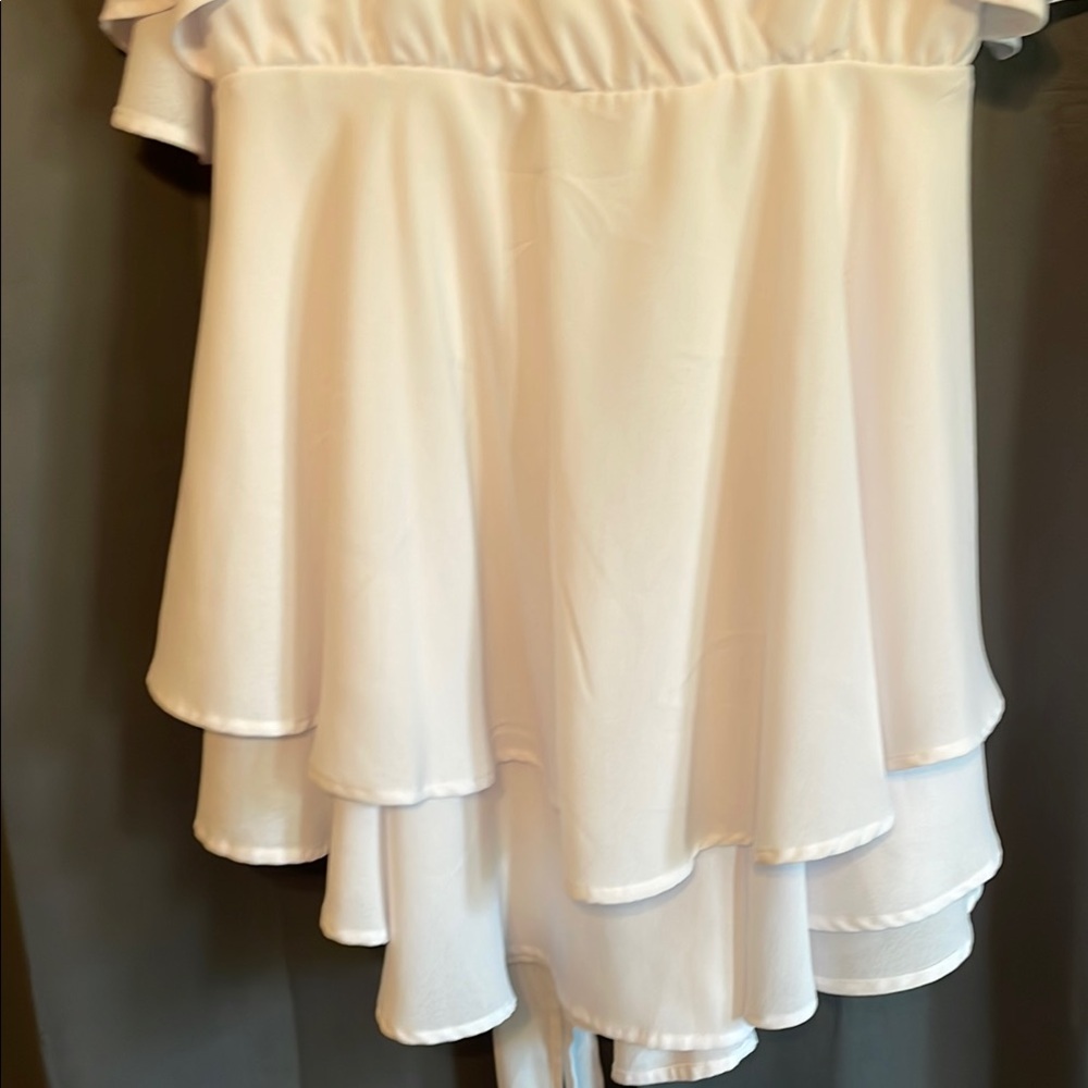 Unbranded women’s Size 2X layered top. Bell sleeves - Picture 5 of 10